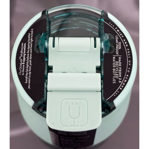 BRUMATE UNCORK'D 14oz WINE TUMBLER, MINT - Picture 4 of 5